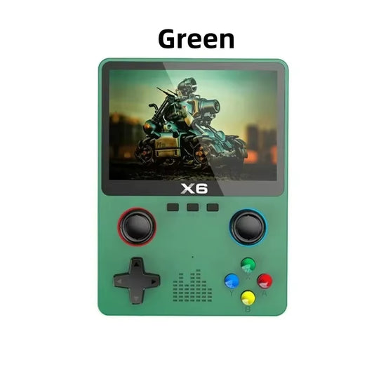 3.5 Inch X6 IPS Screen Handheld Game Players Dual Joystick 10000+ Game Retro Devices Portable Game Consoles