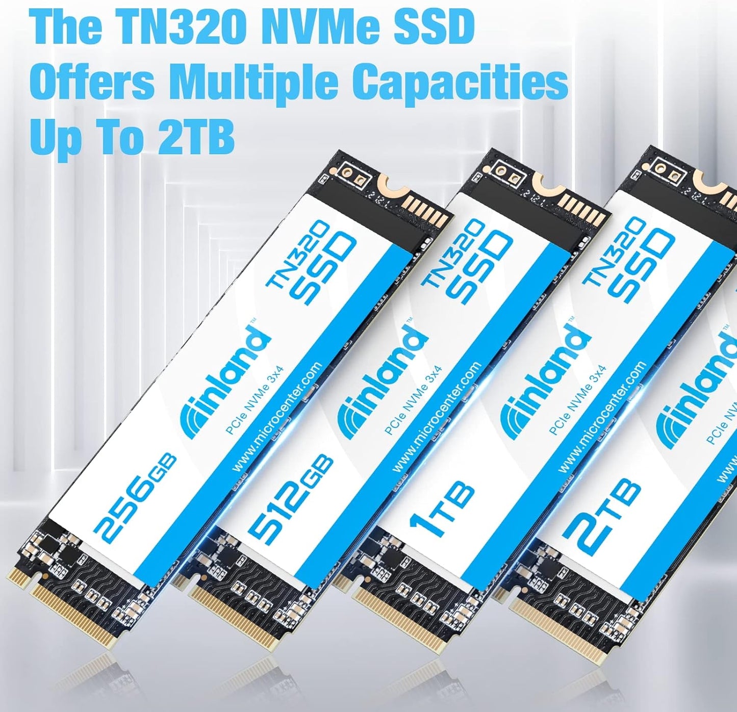 TN320 256GB Nvme M.2 Pcie Gen3X4 2280 Internal Solid State Drive SSD - up to 2000 Mb/S, 3D NAND, Storage and Memory for Laptop & PC Desktop