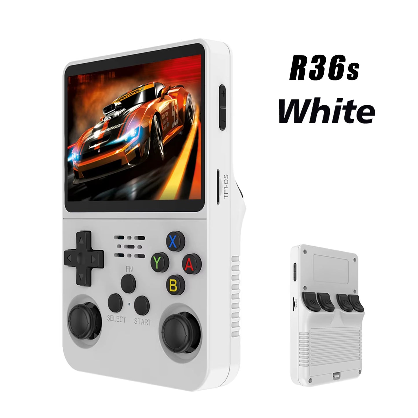 Handheld Game Console 3.5Inch IPS 640X480 Screen 64GB Memory Classic Games Portable Handheld Open Source Game Console