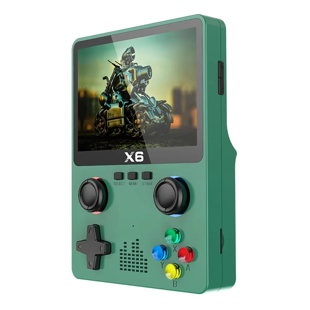 3.5 Inch X6 IPS Screen Handheld Game Players Dual Joystick 10000+ Game Retro Devices Portable Game Consoles