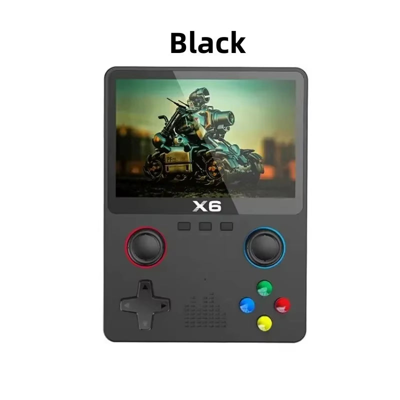 3.5 Inch X6 IPS Screen Handheld Game Players Dual Joystick 10000+ Game Retro Devices Portable Game Consoles