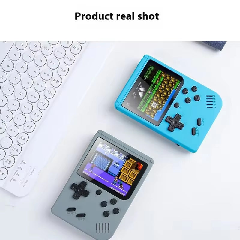 2024 New Gameboy Mini Handheld Game Console Mini Gb Game Console Portable Tf Card 500+Game Boy Birthday Gifts