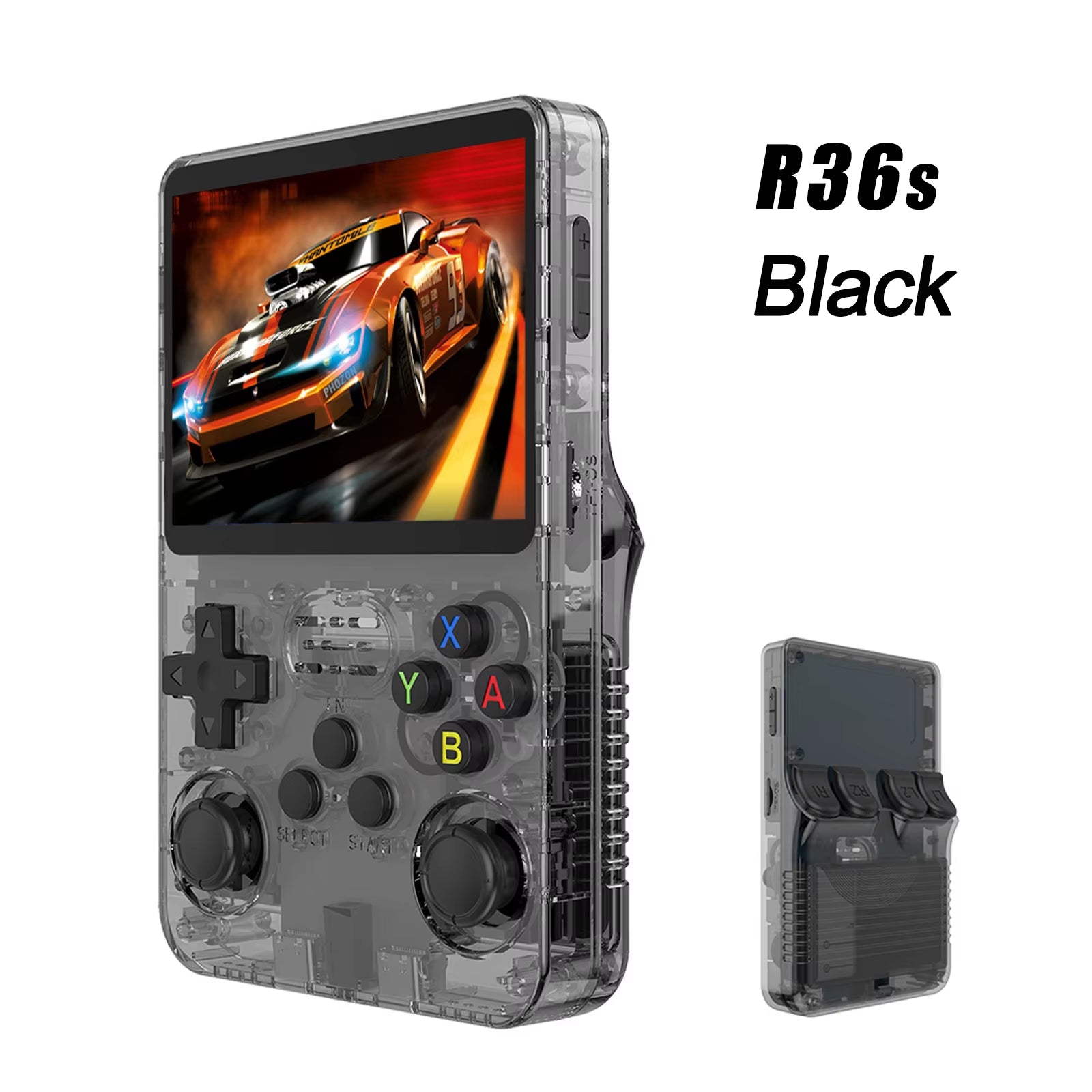 Handheld Game Console 3.5Inch IPS 640X480 Screen 64GB Memory Classic Games Portable Handheld Open Source Game Console