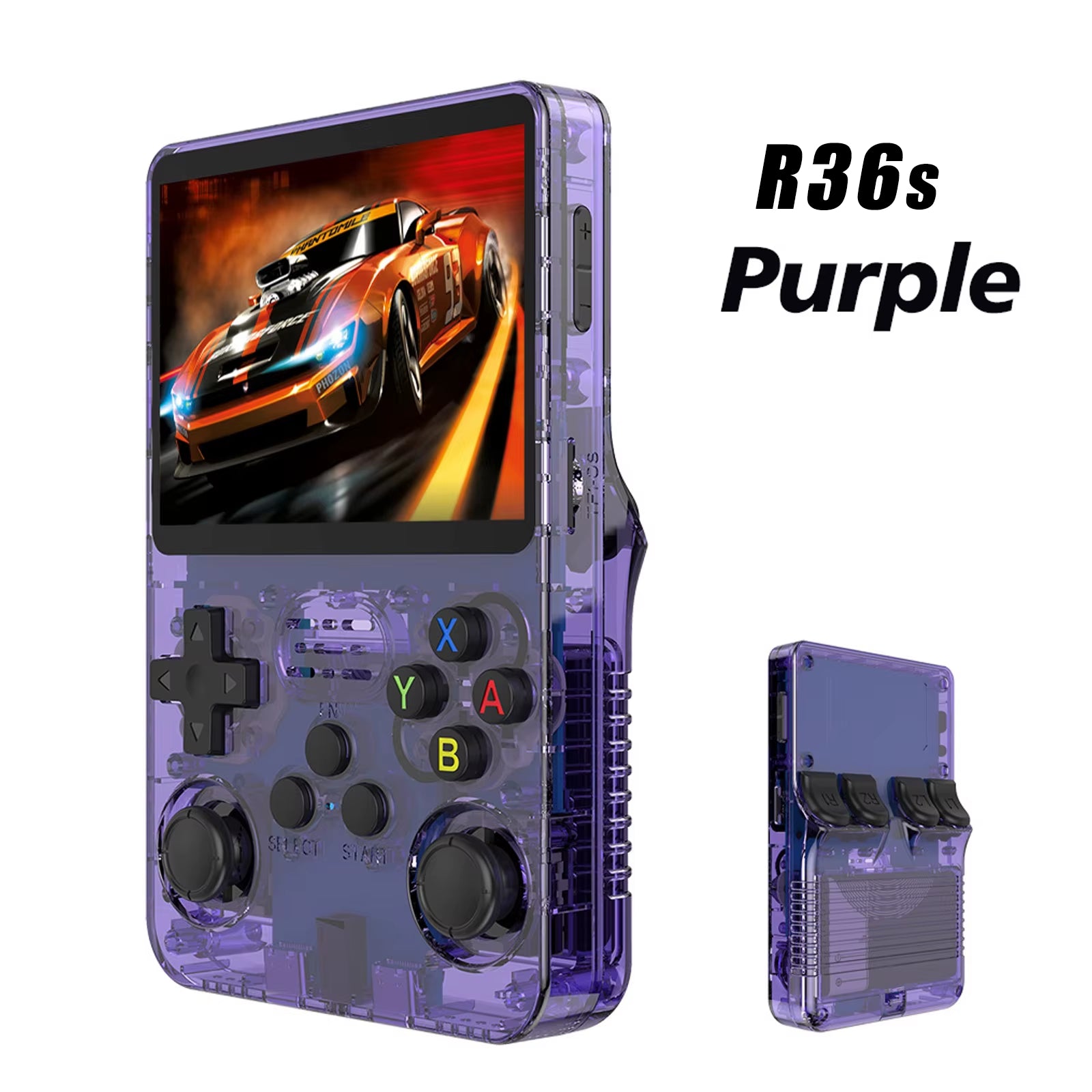 Handheld Game Console 3.5Inch IPS 640X480 Screen 64GB Memory Classic Games Portable Handheld Open Source Game Console